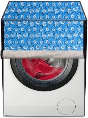 AAVYA UNIQUE FASHION Front Loading Washing Machine  Cover(Width: 60.96 cm, Blue,Whitecoolorfull)