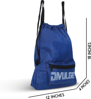 divulge New-Meteor Drawstring Bag Daypack, Drawstring bag, Sport Bag 16 Literspack of 1 18 L Backpack(Blue)