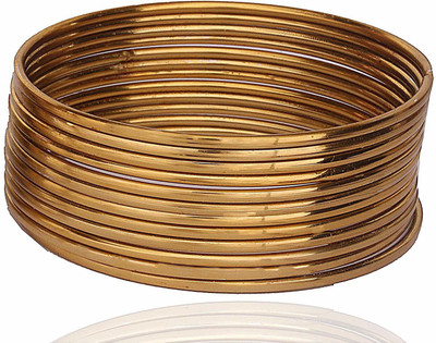 JDX Alloy Gold-plated Bangle Set