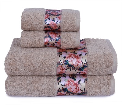 RANGOLI Cotton 450 GSM Bath Towel Set(Pack of 4)