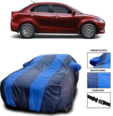 ANTHUB Car Cover For Maruti Suzuki Dzire (With Mirror Pockets)(Blue)