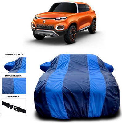 ANTHUB Car Cover For Maruti Suzuki Future-S (With Mirror Pockets)(Blue)