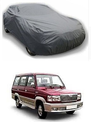 Coverit Car Cover For Toyota Qualis (Without Mirror Pockets)(Grey)