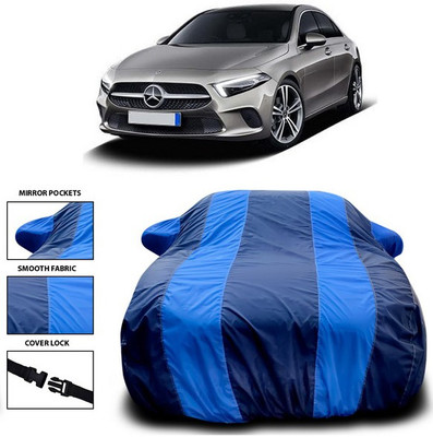 ANTHUB Car Cover For Mercedes Benz A-Class Sedan (With Mirror Pockets)(Blue)