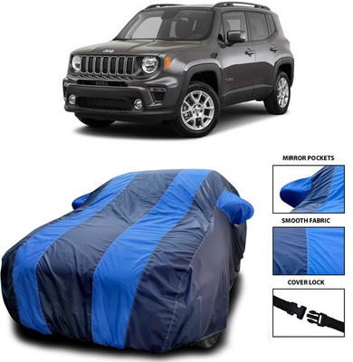 ANTHUB Car Cover For Jeep Renegade (With Mirror Pockets)(Blue)