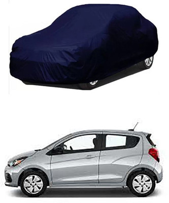 Coverit Car Cover For Chevrolet Spark (Without Mirror Pockets)(Blue)