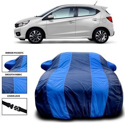 ANTHUB Car Cover For Honda BRV (With Mirror Pockets)(Blue)