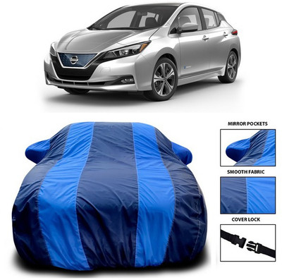 ANTHUB Car Cover For Nissan Leaf EV (With Mirror Pockets)(Blue)