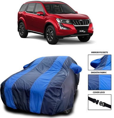 ANTHUB Car Cover For Mahindra XUV 500 (With Mirror Pockets)(Blue)