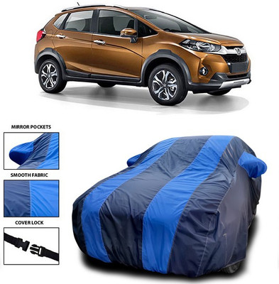 SEBONGO Car Cover For Honda WRV (With Mirror Pockets)(Blue)