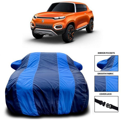 ANTHUB Car Cover For Maruti Suzuki Future-S (With Mirror Pockets)(Blue)