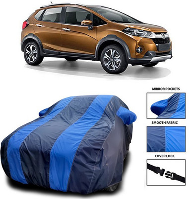 SEBONGO Car Cover For Honda WRV (With Mirror Pockets)(Blue)