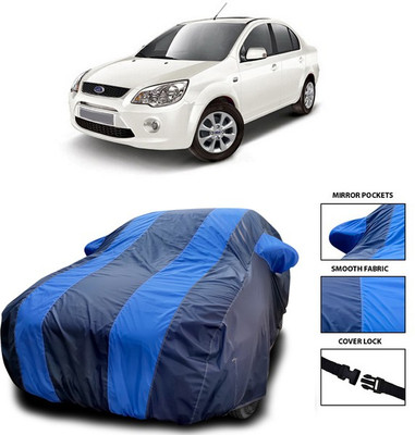 SEBONGO Car Cover For Ford Fiesta Classic (With Mirror Pockets)(Blue)