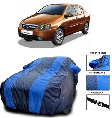 ANTHUB Car Cover For Tata Indigo eCS (With Mirror Pockets)(Blue)