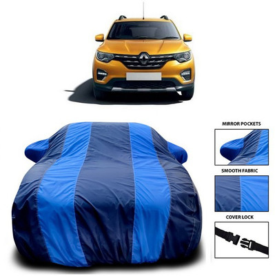 ANTHUB Car Cover For Renault HBC (With Mirror Pockets)(Blue)