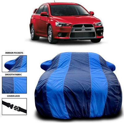 ANTHUB Car Cover For Mitsubishi Lancer (With Mirror Pockets)(Blue)