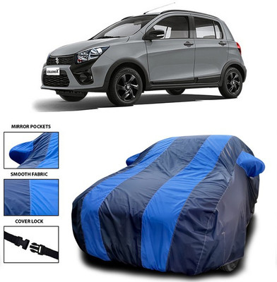 ANTHUB Car Cover For Maruti Suzuki Celerio X (With Mirror Pockets)(Blue)