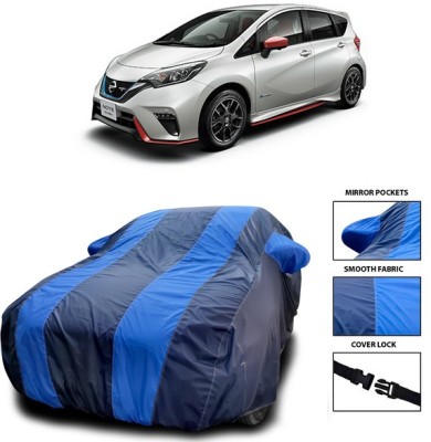 SEBONGO Car Cover For Nissan Note e-Power (With Mirror Pockets)(Blue)
