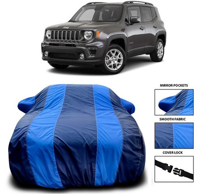 ANTHUB Car Cover For Jeep Renegade (With Mirror Pockets)(Blue)