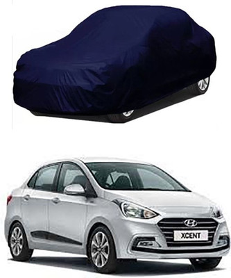 Coverit Car Cover For Hyundai Xcent (Without Mirror Pockets)(Blue)