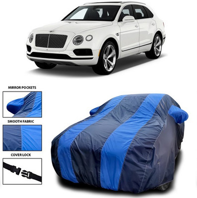 ANTHUB Car Cover For Bentley Bentayga (With Mirror Pockets)(Blue)