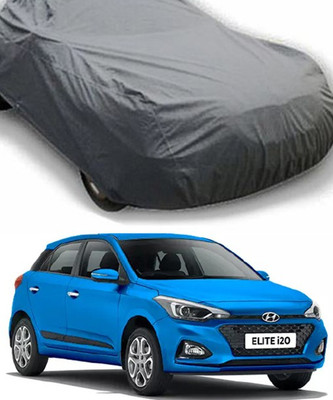 Coverit Car Cover For Hyundai Elite i20 (Without Mirror Pockets)(Grey)