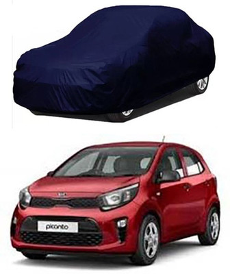Coverit Car Cover For Kia Picanto (Without Mirror Pockets)(Blue)
