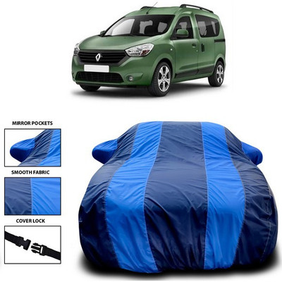 SEBONGO Car Cover For Renault Dokker (With Mirror Pockets)(Blue)