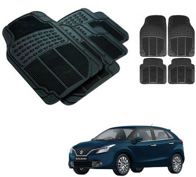 After cars Rubber 3D Mat For  Maruti Suzuki Baleno(Black)