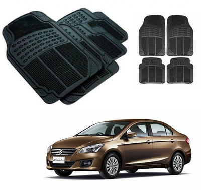 After cars Rubber 3D Mat For  Maruti Suzuki Ciaz(Black)