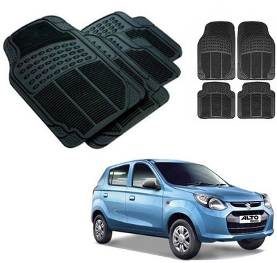 After cars Rubber 3D Mat For  Maruti Suzuki Alto 800(Black)