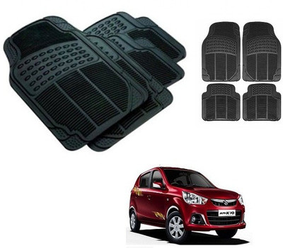 After cars Rubber 3D Mat For  Maruti Suzuki Alto K10(Black)