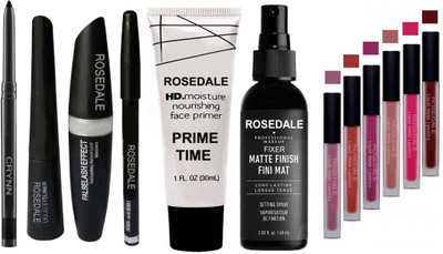 Crynn Smudge Proof Essential Makeup(12 Items in the set)