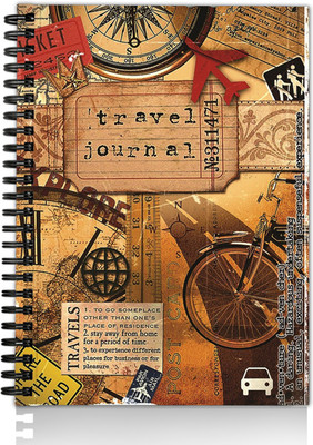 DI-KRAFT Handmade A5 Diary Unruled 160 Pages(Multicolor)