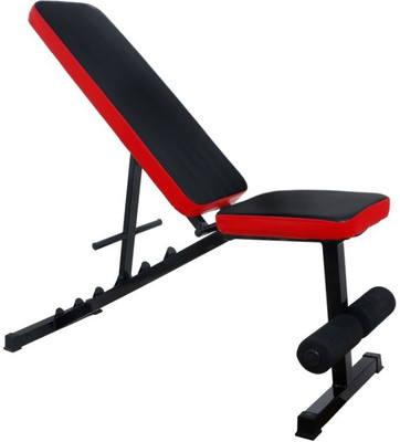 IBS Adjustable Incline, Decline and Flat Bench for Weight Strength Training, Multipurpose Fitness Bench
