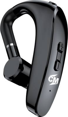 Callmate Single Ear Headset with 20 H | driving use | Bluetooth Headset  (Black, True Wireless)