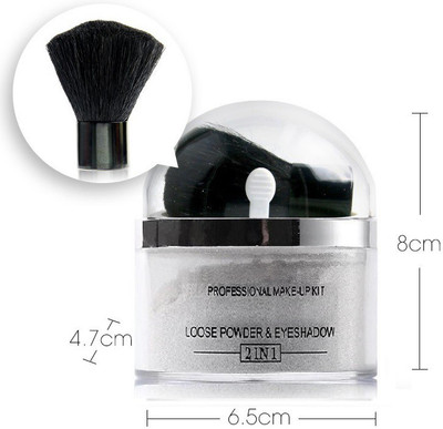 Latixmat 3D Illuminator Glow Shimmery Shiny Silver  Highlighter(SILVER)