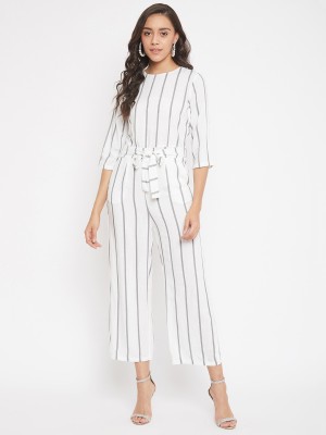 CRIMSOUNE CLUB Striped Women Jumpsuit