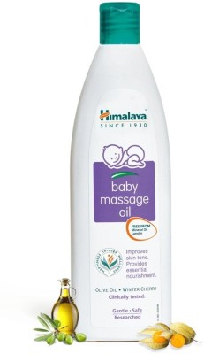 HIMALAYA Herbal Baby Massage Oil Bottle (Pack of 1)(200 ml)