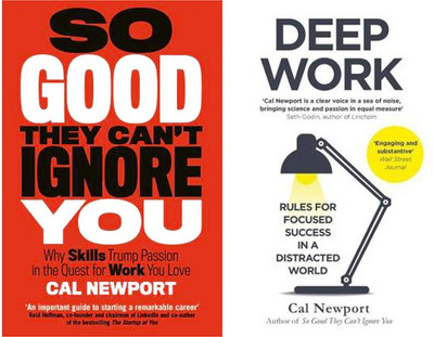So Good They Can't Ignore You And Deep Work(Paperback, Cal Newport)