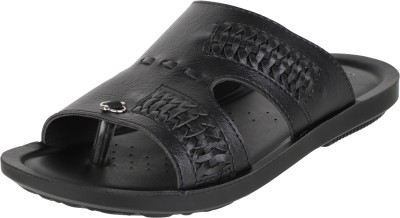 aerowalk Men Sandals(Black , 7)