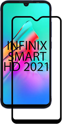 AKSHUD Edge To Edge Tempered Glass for Infinix Smart HD 2021(Pack of 1)