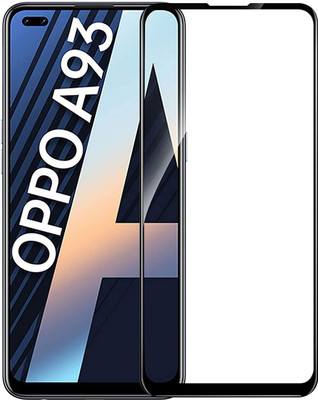 ISAAK Edge To Edge Tempered Glass for OPPO A93(Pack of 1)