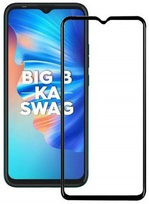 VDAT Edge To Edge Tempered Glass for Tecno Spark 6 Go(Pack of 1)