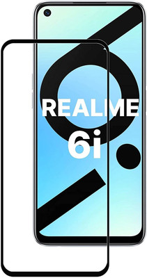VDAT Edge To Edge Tempered Glass for Realme 6i(Pack of 1)