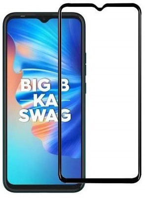 VDAT Edge To Edge Tempered Glass for Tecno Spark 6 Go(Pack of 1)