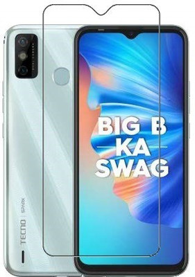 AKSHUD Tempered Glass Guard for Tecno Spark 6 Go(Pack of 1)