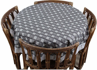 Casanest Printed 4 Seater Table Cover(Multicolor, Plastic)
