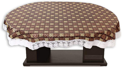 Casanest Printed 8 Seater Table Cover(Multicolor, Plastic)