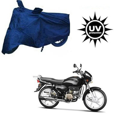 RPSENTTERPR Waterproof Two Wheeler Cover for Hero(Splendor Plus, Blue)